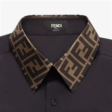 fendi pattern shirt|fendi shirt for men.